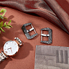 2 Sets Tibetan Style 304 Stainless Steel Watch Band Clasps STAS-UN0039-87A-2