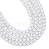 Electroplate Non-magnetic Synthetic Hematite Beads Strands G-AR0002-95-1