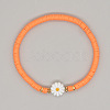 Bohemian Vacation Style Handmade Polymer Clay Heishi Beads Stretch Bracelets ZJ5032-9-1