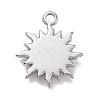 Non-Tarnish 304 Stainless Steel Pendants LS-STAS-A063-16P-2