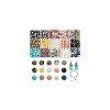 750Pcs 15 Styles Mixed  Gemstone Baeds G-NB0005-42D-7