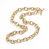 304 Stainless Steel Cable Chains Necklaces X-NJEW-L173-010-G-2