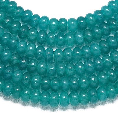 Natural Malaysia Jade Beads Strands X-G-B165-G01-5x8mm-14-1