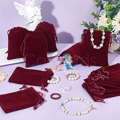 Rectangle Velvet Pouches TP-NB0001-46B-1