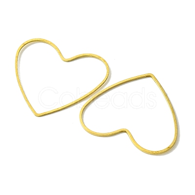 Brass Linking Rings KK-B085-06C-04-1