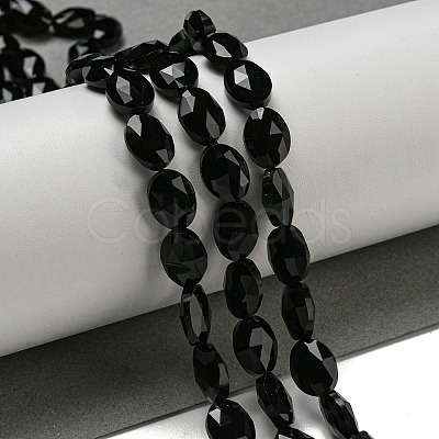 Natural Obsidian Beads Strands G-P544-D08-01-1