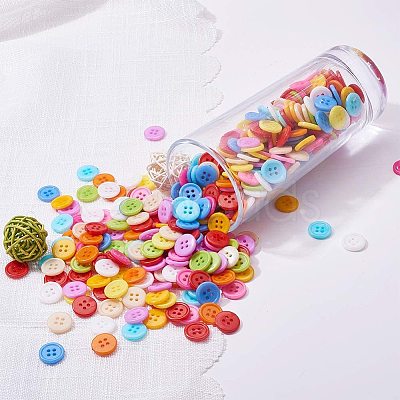 Acrylic Sewing Buttons BUTT-NB0001-01-1