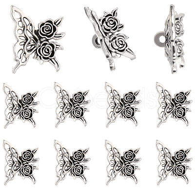 100Pcs Tibetan Styles Alloy Spacer Beads FIND-SC0020-12B-1