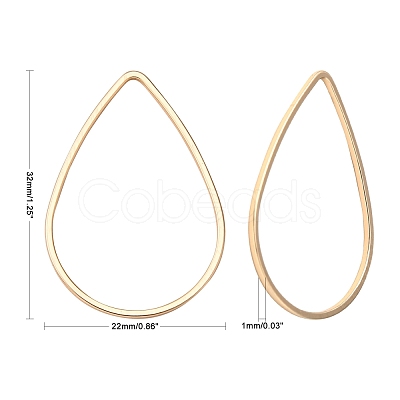 Brass Linking Rings KK-R037-55KC-1