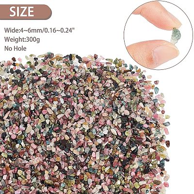 Natural Multicolor Tourmaline Beads G-GA0001-31-1