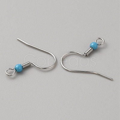 304 Stainless Steel Earring Hooks STAS-WH0027-64P-08-1