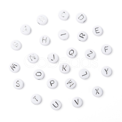 Plating Acrylic Beads PACR-YW0001-08P-1