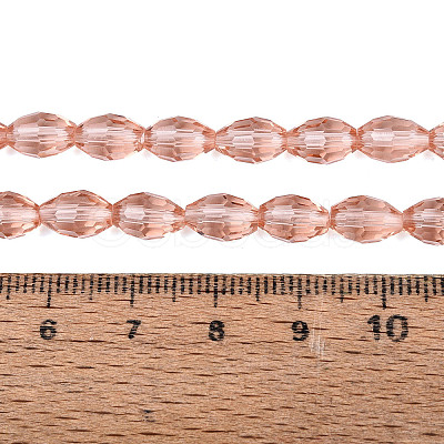 Transparent Glass Beads Strands GLAA-N071-01A-A04-1