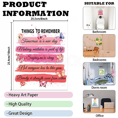 Rectangle with Face Pattern Paper DIY-WH0349-119-003-1