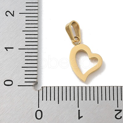 Ion Plating(IP) 304 Stainless Steel Micro Pave Cubic Zirconia Pendants STAS-Z107-04G-04-1