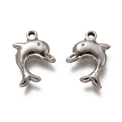 Non-Tarnish 201 Stainless Steel Pendants STAS-H125-42P-1