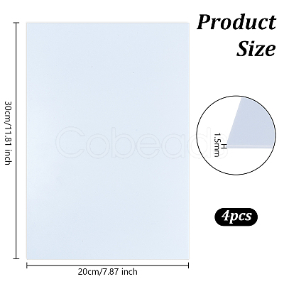 ABS Plastic Mould Plates AJEW-WH0314-399D-02-1