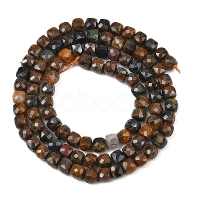 Natural Tiger Eye Beads Strands G-B107-B02-02-1