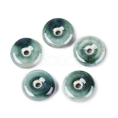 Vintage Handmade Porcelain Beads PORC-N013-20-06-1