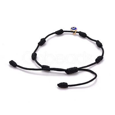 Adjustable Nylon Thread Charm Bracelets BJEW-JB06274-01-1