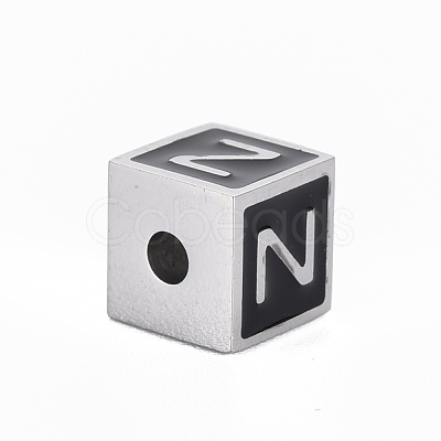 304 Stainless Steel Beads STAS-N087-43-03-P-1