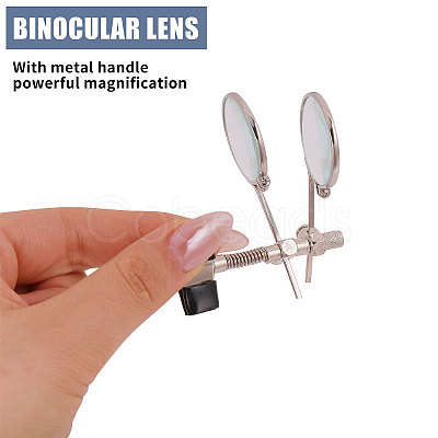2Pcs Handheld Magnifying Glass TOOL-CA0001-32-1
