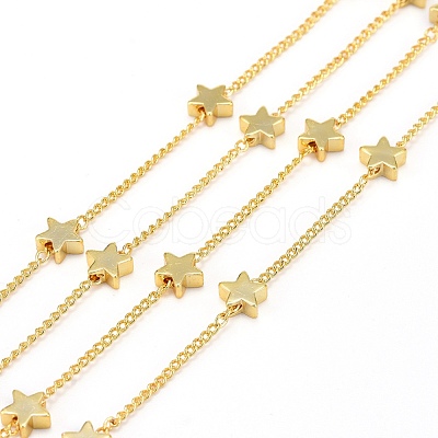 Handmade Brass Twisted Chains CHC-I006-05G-1