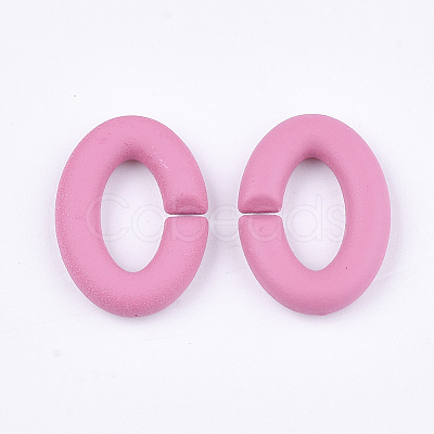 Rubberized Style Acrylic Linking Rings OACR-T011-130-1