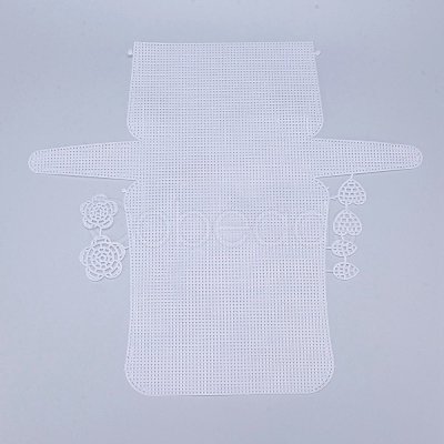 Plastic Mesh Canvas Sheets DIY-M007-02-1