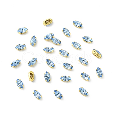 Preciosa® MAXIMA Crystal Sew-On Cups Y-PRC-SE10-30020-G-1