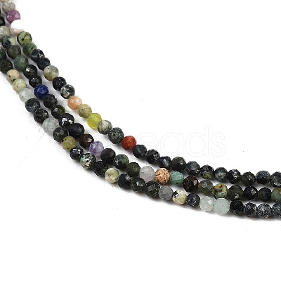 Natural Mixed Gemstone Beads Strands G-RM2025425-A03-3mm-1