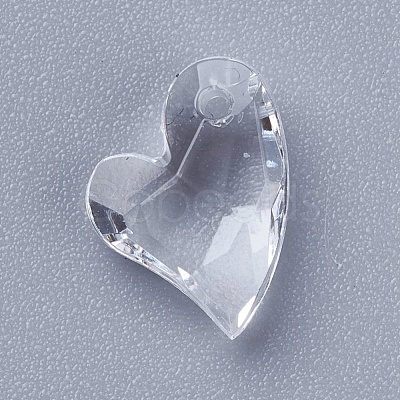 Transparent Acrylic Charms X-MACR-G055-11mm-02X-1