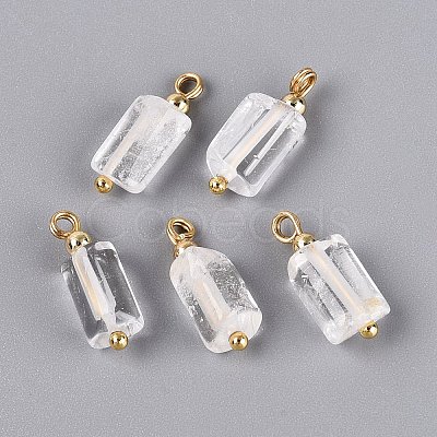 Natural Quartz Crystal Pendants GG-N004-01G-01-1
