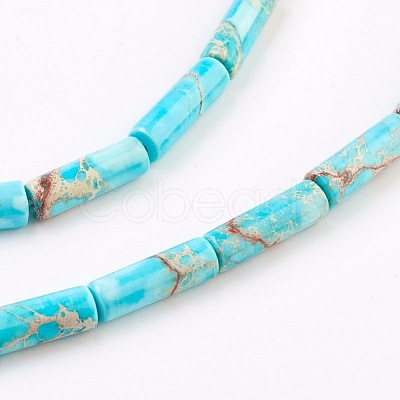 Natural Imperial Jasper Beads Strands G-K273-04D-1