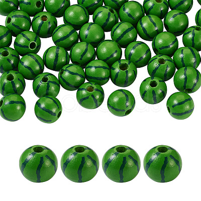 Natural Wooden Beads WOOD-TAC0010-03B-1