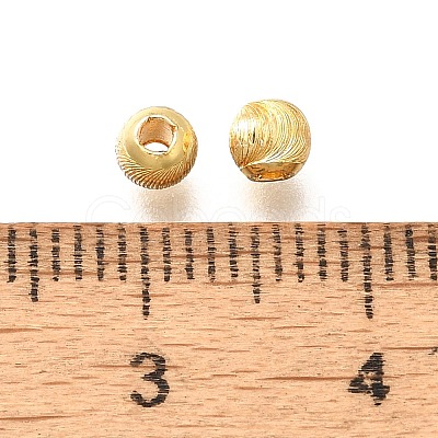 Brass Beads KK-M312-03G-1