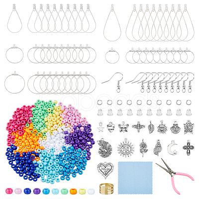 DIY Earring Making Kits DIY-FH0006-43-1