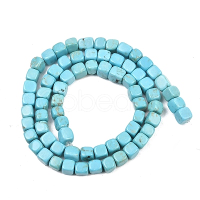 Natural Magnesite Beads Strands G-Z143-C01-01-1