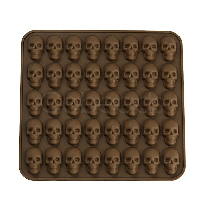 Halloween Skull DIY Silicone Statue Fondant Mold SIMO-D003-07B-1