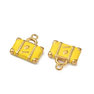 304 Stainless Steel Enamel Pendants STAS-F347-17G-02-1
