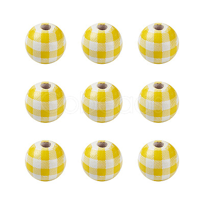 Natural Wooden Beads WOOD-TAC0010-05G-1