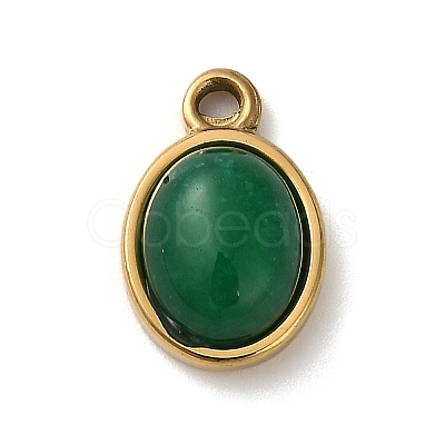 Natural Green Onyx Agate(Dyed & Heated) Pendants STAS-R009-04G-04-1