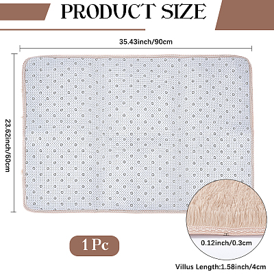 Polyester Fiber Rugs DIY-WH20007-837D-1