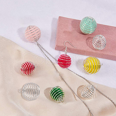 Iron Wire Pendants KK-SC0001-01-1
