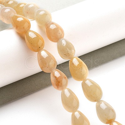 Natural Topez Jade Beads Strands G-B106-A27-02-1