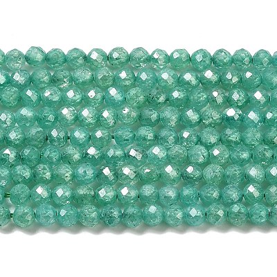 Cubic Zirconia Bead Strands ZIRC-C006-01B-03-1