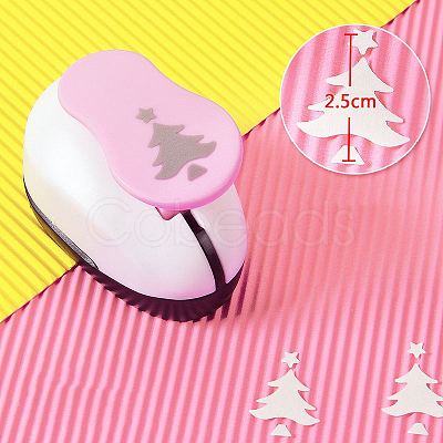 Plastic Paper Craft Hole Punches KICR-PW0001-12-31-1