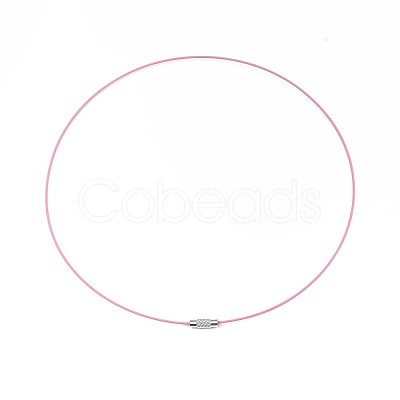 Stainless Steel Wire Necklace Cord DIY Jewelry Making TWIR-R003-03-1