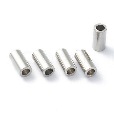 Non-Tarnish 304 Stainless Steel Spacer Beads X-STAS-B006-17P-A-1