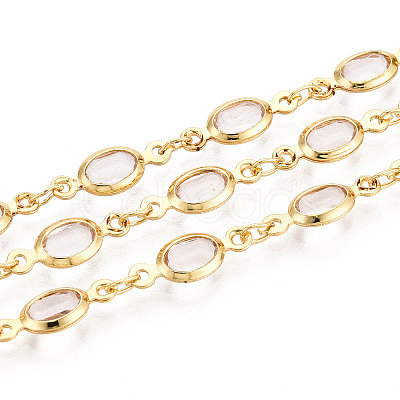 Brass Oval Link Chains CHC-N023-04A-G-1